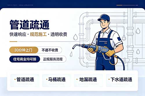萍乡管道疏通