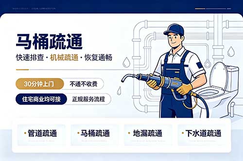 萍乡马桶疏通